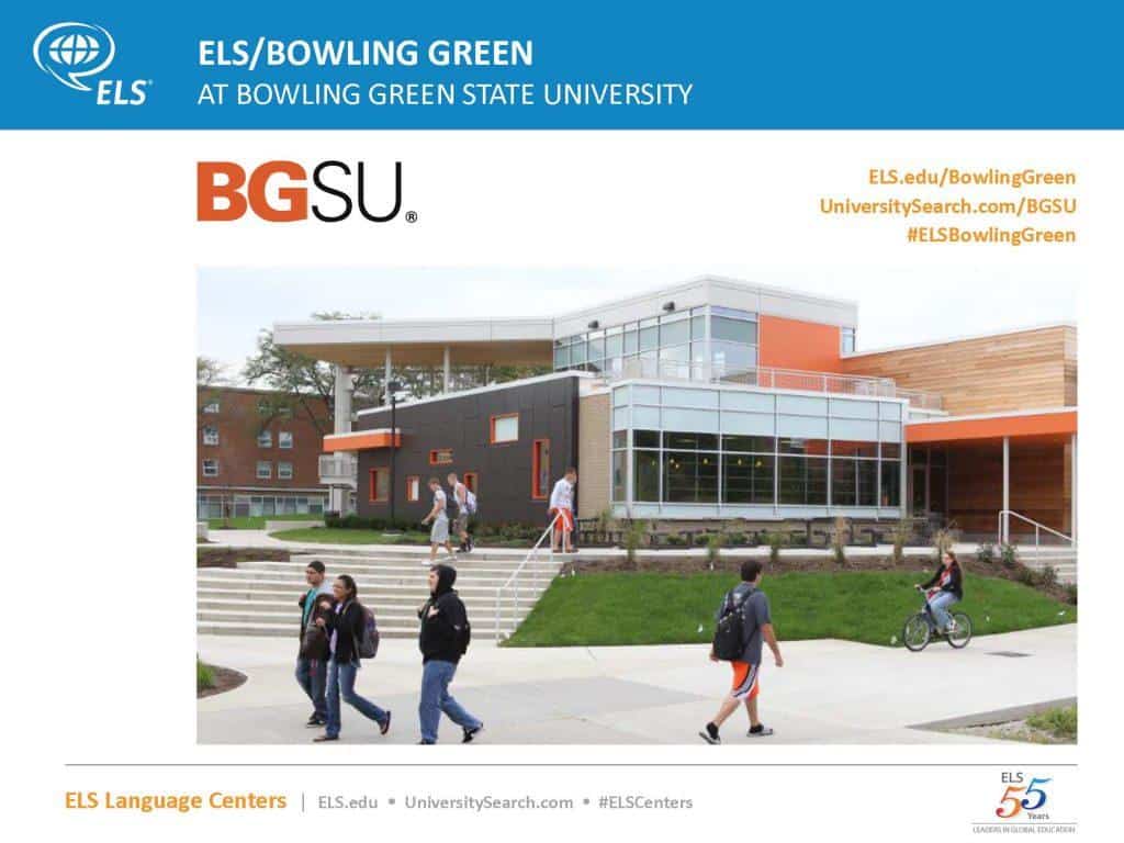 ELS語言學校 鮑林格林Bowling Green分校 ＠ 鮑林格林州立大學(Bowling Green State University)